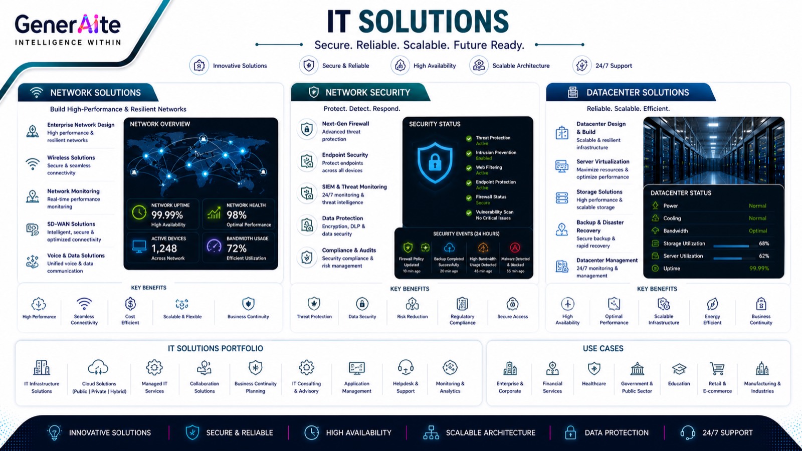 IT Solutions PPT visual